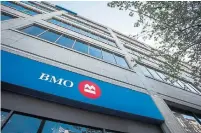  ?? BEN NELMS/BLOOMBERG NEWS FILE PHOTO ?? BMO said it earned $2.20 a share on an adjusted basis in the second quarter ended April 30, up from $1.92 a share a year ago.