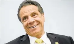  ?? SUSAN WATTS/ NEW YORK DAILY NEWS ?? Raise for Gov. Cuomo would make him highest-paid governor in U.S.