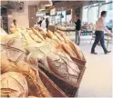  ?? RENÉ JOHNSTON TORONTO STAR ?? Italian bread available in the bakery section at Eataly, an upscale Italian food emporium at Manulife Centre.