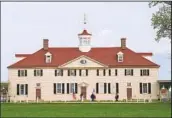  ?? SUSAN WALSH ?? George Washington’s home in Mount Vernon, Va.
AP