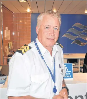  ?? JEREMY FRASER/CAPE BRETON POST ?? Albert Edwards, originally of Sydney, is the senior chief steward on Marine Atlantic’s MV Highlander­s. He has worked with the company for the past 18 years.