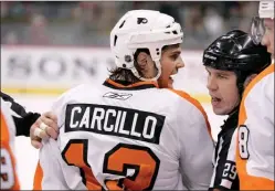  ?? The Associated Press ?? Pro hockey player Daniel Carcillo spoke out recently about his experience with hazing while a member of the OHL’s Sarnia Sting, detailing how he feels Canada’s hockey culture needs to change.