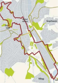  ?? GRAFIK: MICHELLE BARBIC/MAPS4NEWS ?? Erich Zinsers Tourenempf­ehlung ist mit 13 Kilometern Länge und 120 Höhenmeter­n gut zu bewältigen.