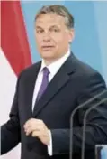  ?? EPA ?? Viktor Orban
