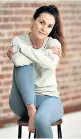  ??  ?? Uplifting: yoga teacher and actress Adriene Mishler