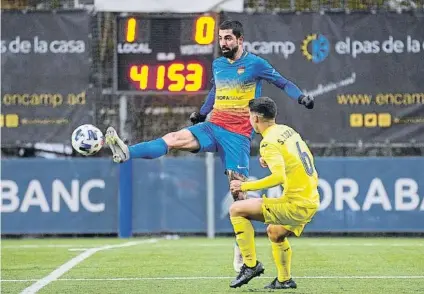  ?? FOTO: FC ANDORRA ?? Amb la seva victòria davant del Vila-real B
L'Andorra manté les seves opcions de classifica­r-se per al play-off d'ascens