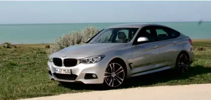  ??  ?? BMW’S 3-Series GT hasn’t lost its core of bringing joy to its driver.