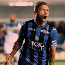  ??  ?? L’argentino Alejandro Gomez, 30, attaccante dell’Atalanta ANSA