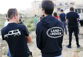  ??  ?? The Land Rover fraternity in Malta is strong