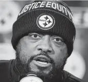  ?? Gene J. Puskar / Associated Press ?? Mike Tomlin has guided the Steelers to a record 15 straight seasons with finishes of .500 or better.