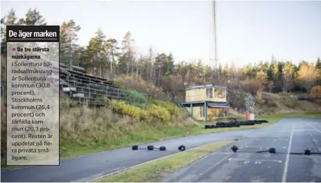  ?? FOTO: MIKAEL ANDERSSON ?? VÄNDNING. Nu vill den styrande koalitione­n i Järfälla behålla gokartbana­n i Stäket.