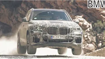  ?? — BMW photo ?? 2019 BMW X5 teaser image.
