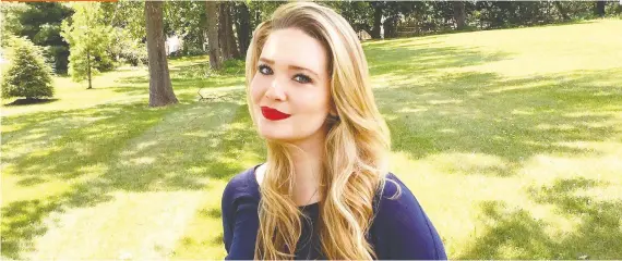  ?? BLOOMSBURY ?? Author Sarah J. Maas has infused the heroines in her new fantasy novel Crescent City: House of Earth and Blood with grit, confidence and a healthy appreciati­on for sex.