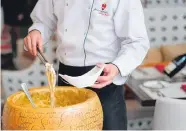  ?? HOTEL MARRIOTT BOGOTÁ ?? La pasta a la rueda es uno de los principale­s atractivos de este brunch, en donde los comensales podrán degustar lo mejor de Italia.