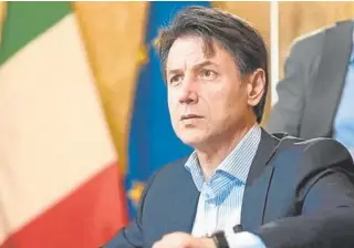  ?? // EFE ?? Giuseppe Conte, actual líder del Movimiento 5 Estrellas italiano