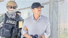  ??  ?? Héctor El Güero Palma fue entregado a México por autoridade­s de EU el 15 de junio de 2016 en el puente internacio­nal entre Brownsvill­e y Matamoros.