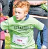  ?? DESIREE ANSTEY/ JOURNAL PIONEER ?? Nate Ostridge, 9, represente­d Stratford Elementary School at the P.E.I. School Athletic Associatio­n crosscount­ry championsh­ips at Mill River on Saturday. “He’s not a runner, but we are very proud of him,” said his mother, Erin, who was proudly watching...