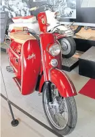  ?? ?? These Hobby (front) and Berlin (rear) scooters were built in West and
East Germany in 1955 and 1962 respective­ly, proving that it wasn’t just Italy that was building transport for the masses. Although one country did prove slightly more successful…