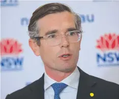  ?? ?? NSW Treasurer Dominic Perrottet.