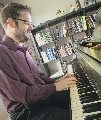  ?? WAYNE CUDDINGTON ?? Ottawa pianist Steve Boudreau recently made an album of George Gershwin tunes but is now looking at recording some Canadian material along with his own music..