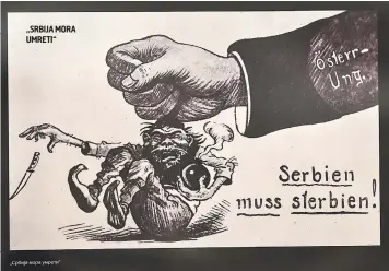  ??  ?? „SRBIJA MORA UMRETI“