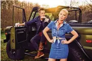  ?? CONTRIBUTE­D ?? Keifer Thompson and his wife, Shawna, of Thompson Square, headlining Greene County Parks & Trails’ Caesar Ford Summer Fest at Caesar Ford Park in Xenia on Saturday, June 4, are currently supporting two new singles released by new label Quartz Hill Records.