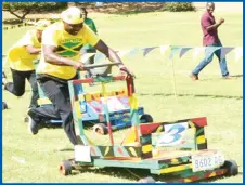  ??  ?? The National Push Cart Derby,& the genesis of the Jamaica Bobsled & “Cool Runnings” movie originated at the company’s Sports Club in Discovery Bay