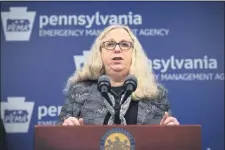  ?? ASSOCIATED PRESS ?? State Secretary of Health Dr. Rachel Levine