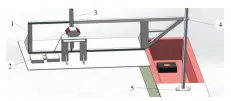  ??  ?? 图3 强迫横摇运动装置效果­图Fig.3 Schematics for forced roll motion equipment