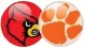  ??  ?? (5) Clemson 42 (3) Louisville 36