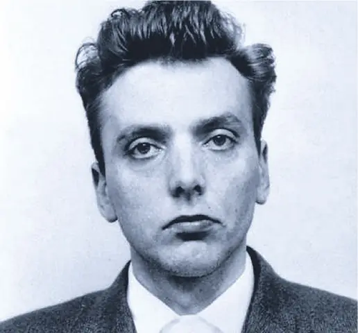  ?? GREATER MANCHESTER POLICE VIA GETTY IMAGES ?? Notorious British murderer Ian Brady and his accomplice Myra Hindley killed and tortured five children between 1962 and 1965 and buried their bodies on the bleak Saddlewort­h Moor in Peak District National Park in northwest England.