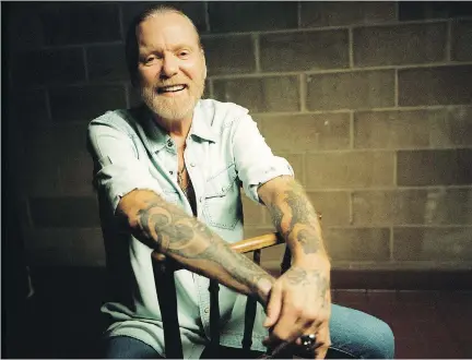  ?? MAGNOLIA PICTURES ?? The late Gregg Allman poured his heart into the album Southern Blood (set for release Sept. 8) while he was sick with liver cancer.