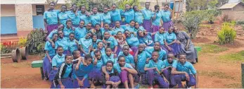  ?? FOTO: ?? Mädchen und junge Frauen erhalten an der Internatss­schule der Untermarch­taler Vinzentine­rinnen in Tansania eine staatliche Ausbildung. .