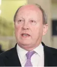  ??  ?? DUP MP Sir Jeffrey Donaldson (left) and TUV leader Jim Allister