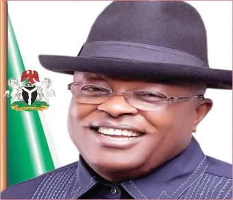  ??  ?? Ebonyi State Governor, David Umahi