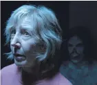  ?? JUSTIN LUBIN ?? In “Insidious: The Last Key,” Lin Shaye returns as parapsycho­logist Elise Rainier, this time facing her most fearsome haunting yet: in her own family home.