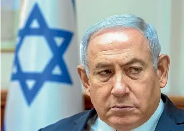  ?? AP ?? Israel Prime Minister Benjamin Netanyahu has pounded the drums of war in his call to confront Iran