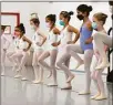  ?? Tyler Sizemore / Hearst Connecticu­t Media ?? Kids audition in September for “The Nutcracker” at Connecticu­t Ballet Center in Stamford.