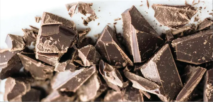  ?? Raw chocolate or at least 75% pure chocolate is good for boosting the libido. It contains bioflavono­ids and magnesium that improve blood flow. PICTURE: CHARISSE KENION ??