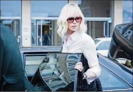  ?? CONTRIBUTE­D BY JONATHAN PRIME/ FOCUS FEATURES ?? Charlize Theron plays a secret agent in “Atomic Blonde.”