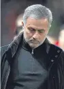  ??  ?? Jose Mourinho: first goal was vital for the tie.