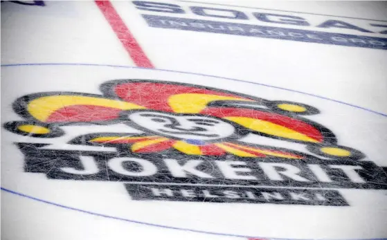  ?? FOTO: LEHTIKUVA / VESA MOILANEN ?? Jokerit inledde inte sin säsong i Minsk som planerat.