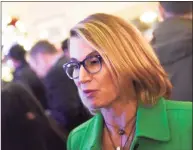  ?? Tyler Sizemore / Hearst Connecticu­t Media file photo ?? Themis Klarides, the former state House minority leader, has invested about $400,000 of her own money in the initial months of her campaign to win the GOP nomination to challenge Gov. Ned Lamont.
