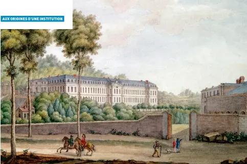  ??  ?? La Manufactur­e, en 1813. De 1800 à 1847, l’établissem­ent est administré par le scientifiq­ue Alexandre Brongniart, qui impulse et accompagne son essor. C’est à son initiative que naît, dès 1802, la collection à l’origine de la création du musée de la...