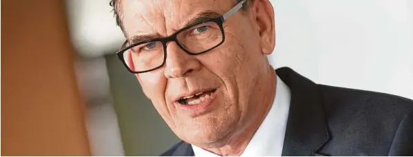  ?? Foto: Ulrich Wagner ?? Entwicklun­gsminister Gerd Müller: Bei den Grünen war eine große Bereitscha­ft zu spüren, Kompromiss und Lösungen zu finden.