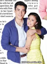  ??  ?? XIAN LIM and Kim Chiu