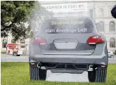  ?? Ansa ?? Emissioni fuori norma I costruttor­i di auto tedeschi hanno spuntato l’intervento meno oneroso