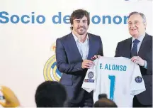  ?? ÁNGEL DÍAZ/EFE ?? Número 1. Alonso teve a paixão pelo Real recompensa­da