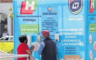  ?? /WENDY LAZCANO ?? Pachuca continúa como el municipio con mayor número de contagios por el nuevo coronaviru­s