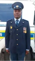  ??  ?? Captain Mfundo Qashani